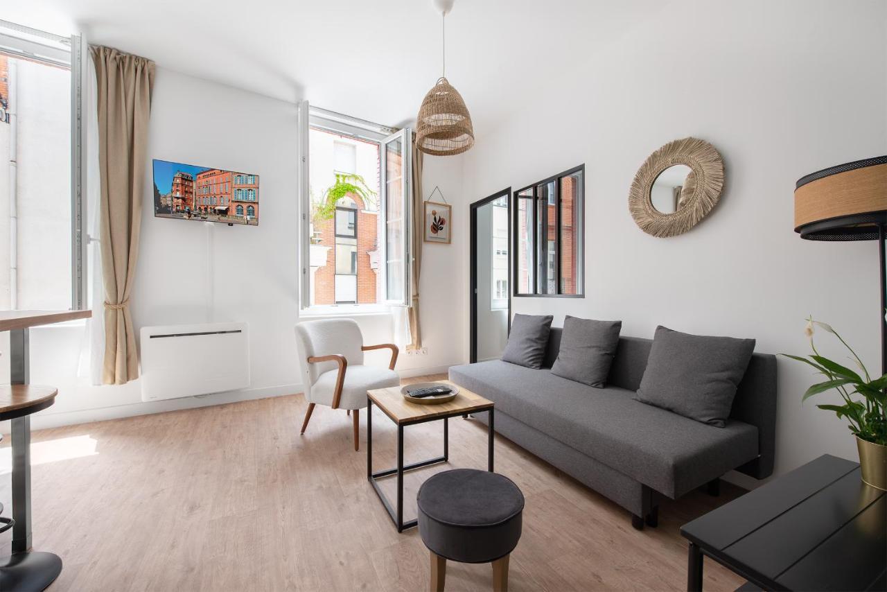 Le Stalingrad - T2 Moderne - A 2 Pas De La Gare Apartment Toulouse Ngoại thất bức ảnh