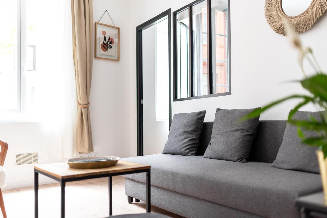 Le Stalingrad - T2 Moderne - A 2 Pas De La Gare Apartment Toulouse Ngoại thất bức ảnh